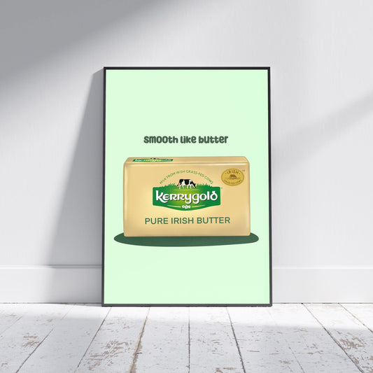 Kerrygold Butter Print: Irish Kitchen Wall Art