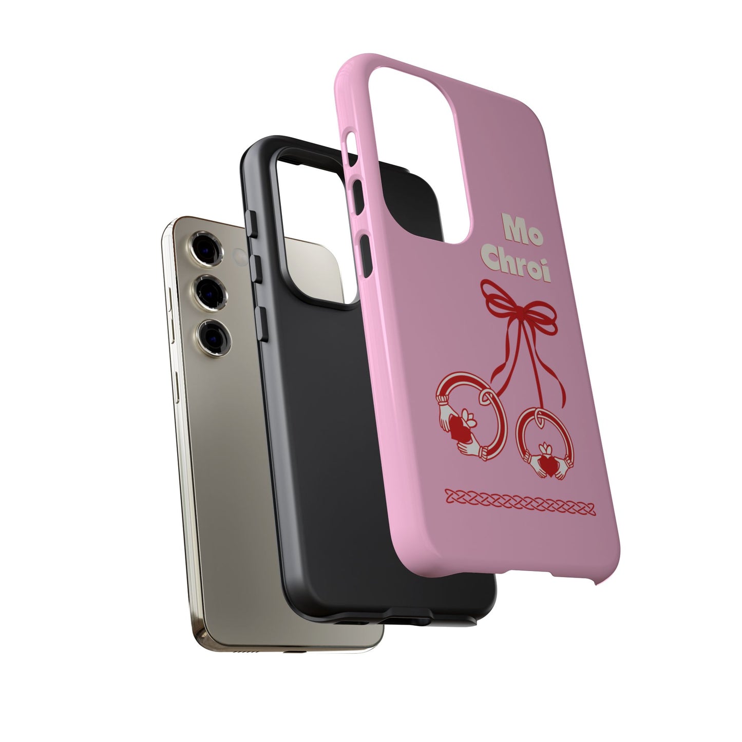 Mo Chroí Claddagh Ring Irish Tough Phone Case