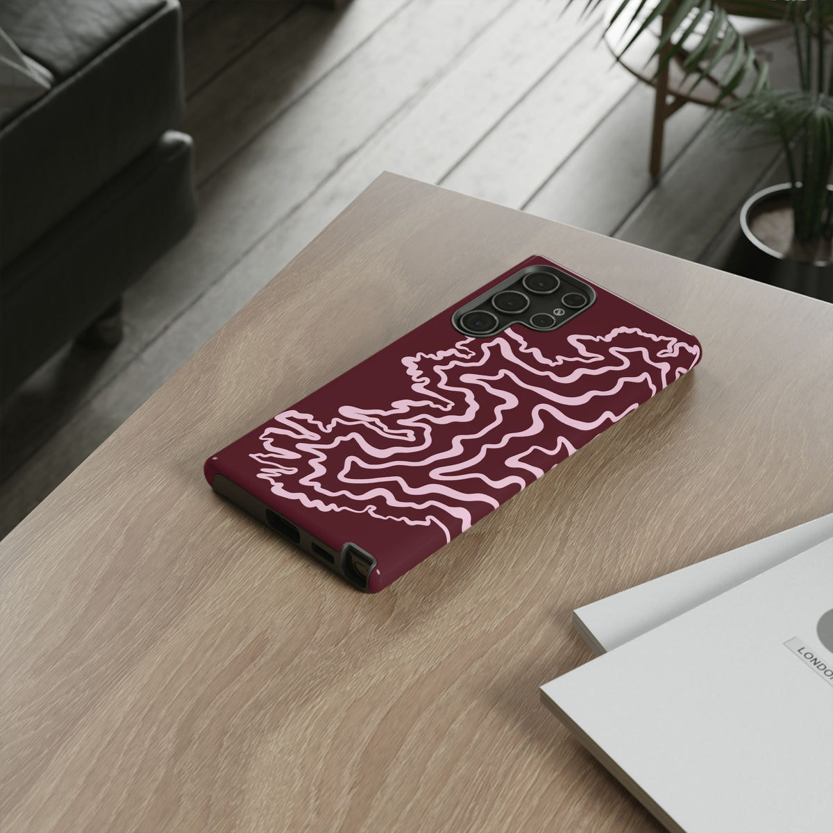 West is Best Burgundy