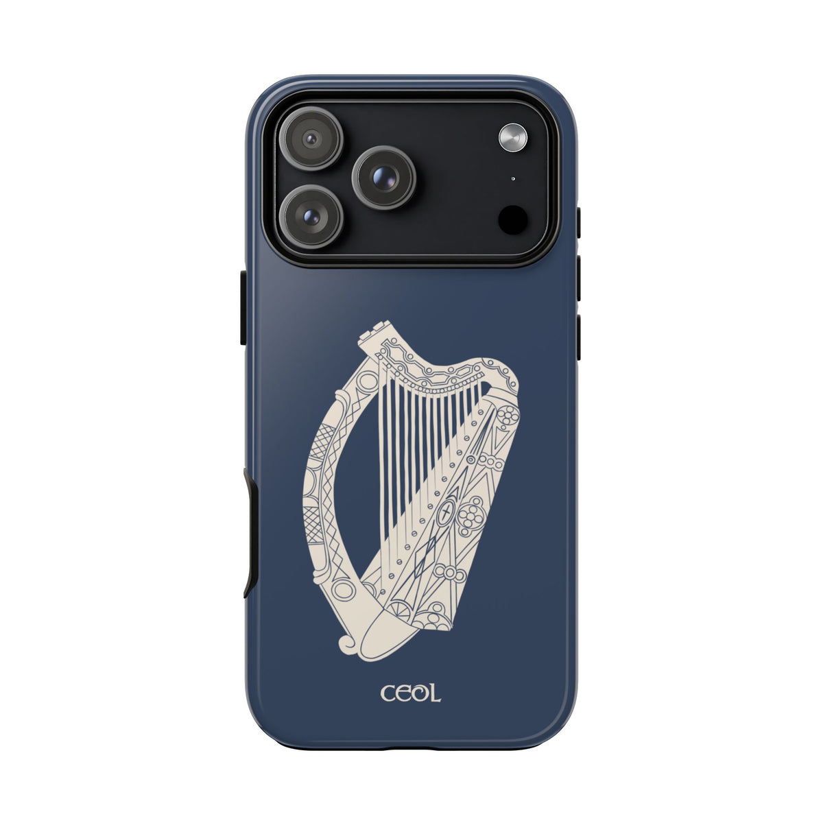 Celtic Harp Navy