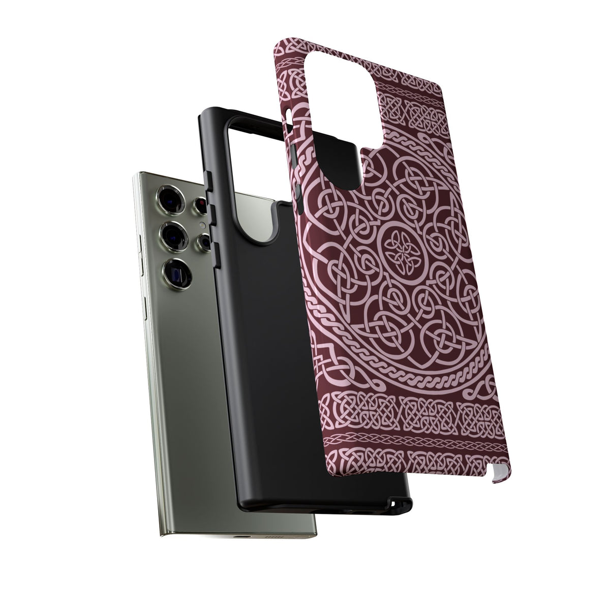 Celtic Knot Burgundy