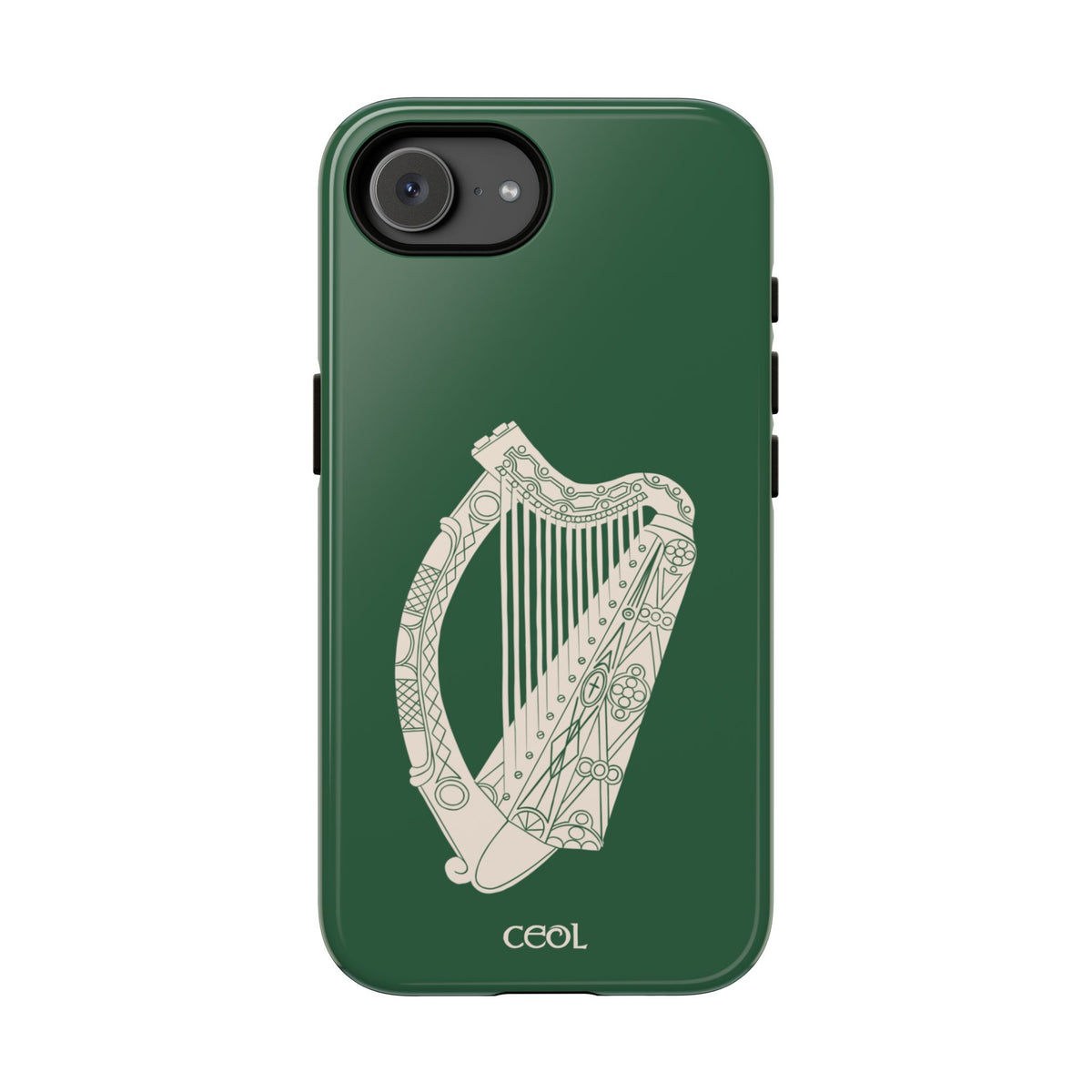 Celtic Harp Green