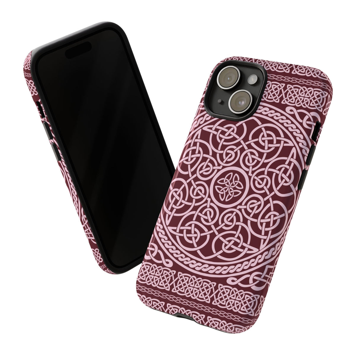 Celtic Knot Burgundy