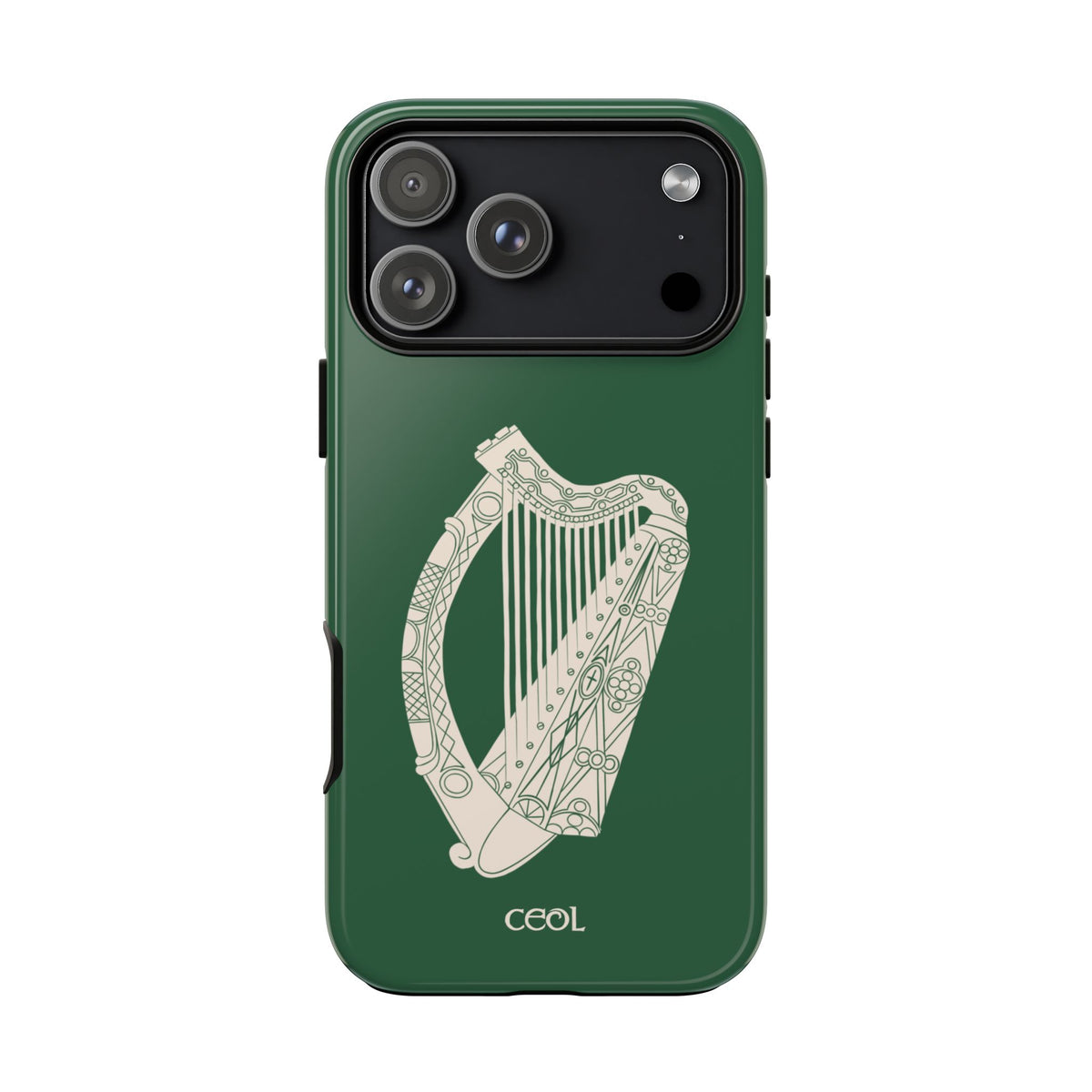 Celtic Harp Green