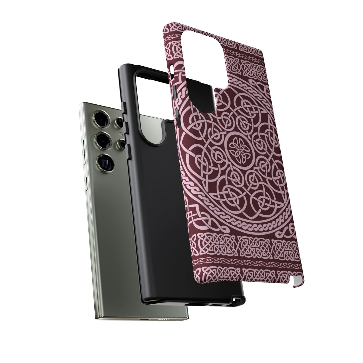 Celtic Knot Burgundy