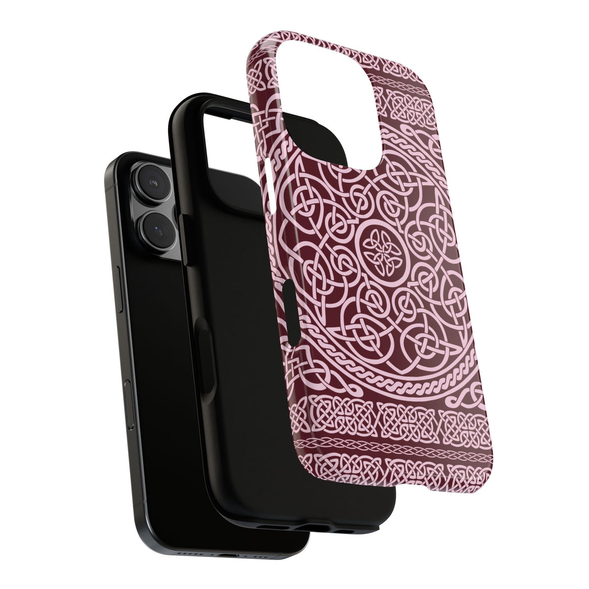 Celtic Knot Burgundy