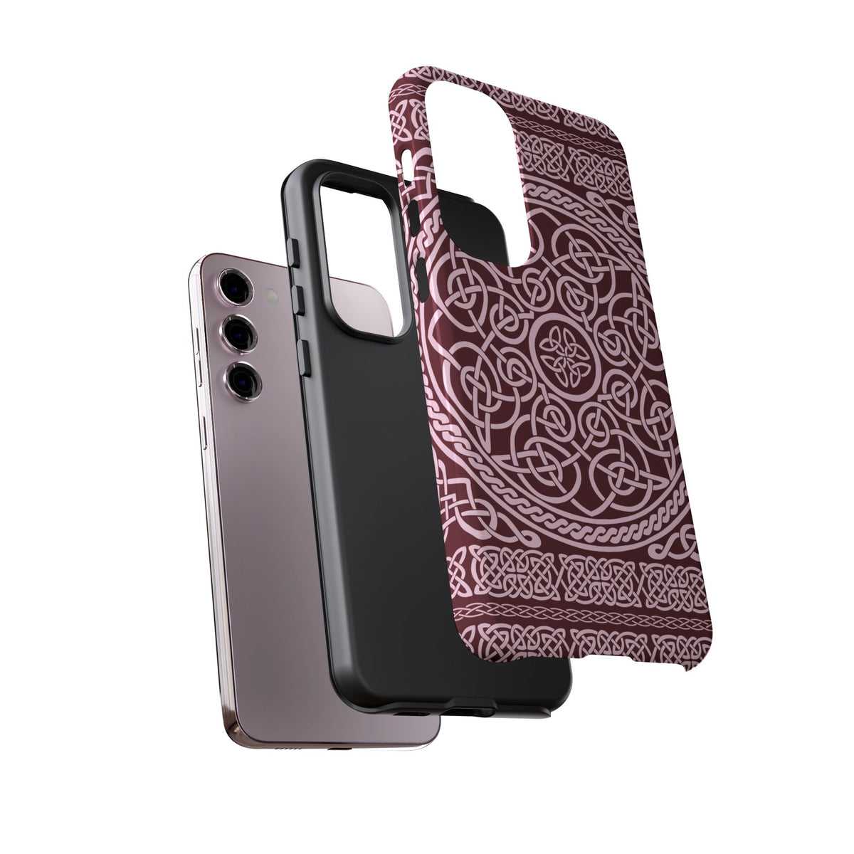 Celtic Knot Burgundy