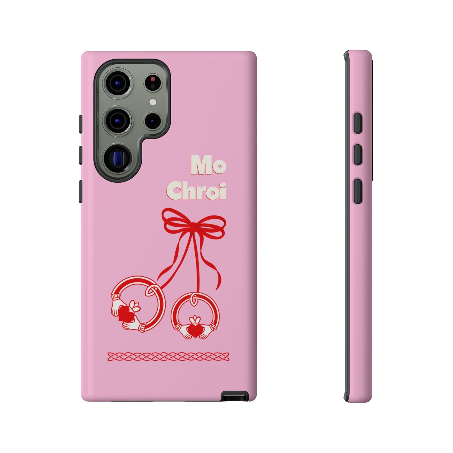 Mo Chroí Claddagh Ring Irish Tough Phone Case