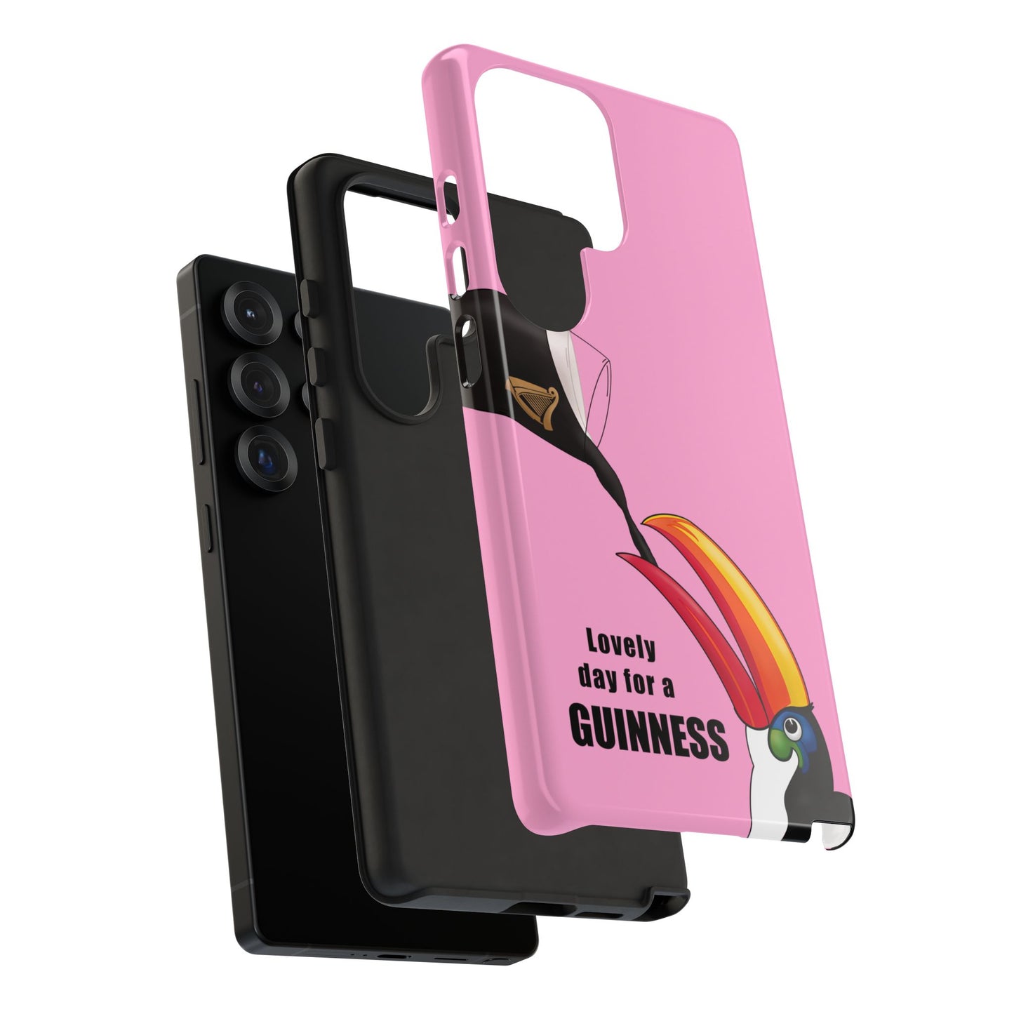Pink Guinness Toucan Tough Irish Phone Case