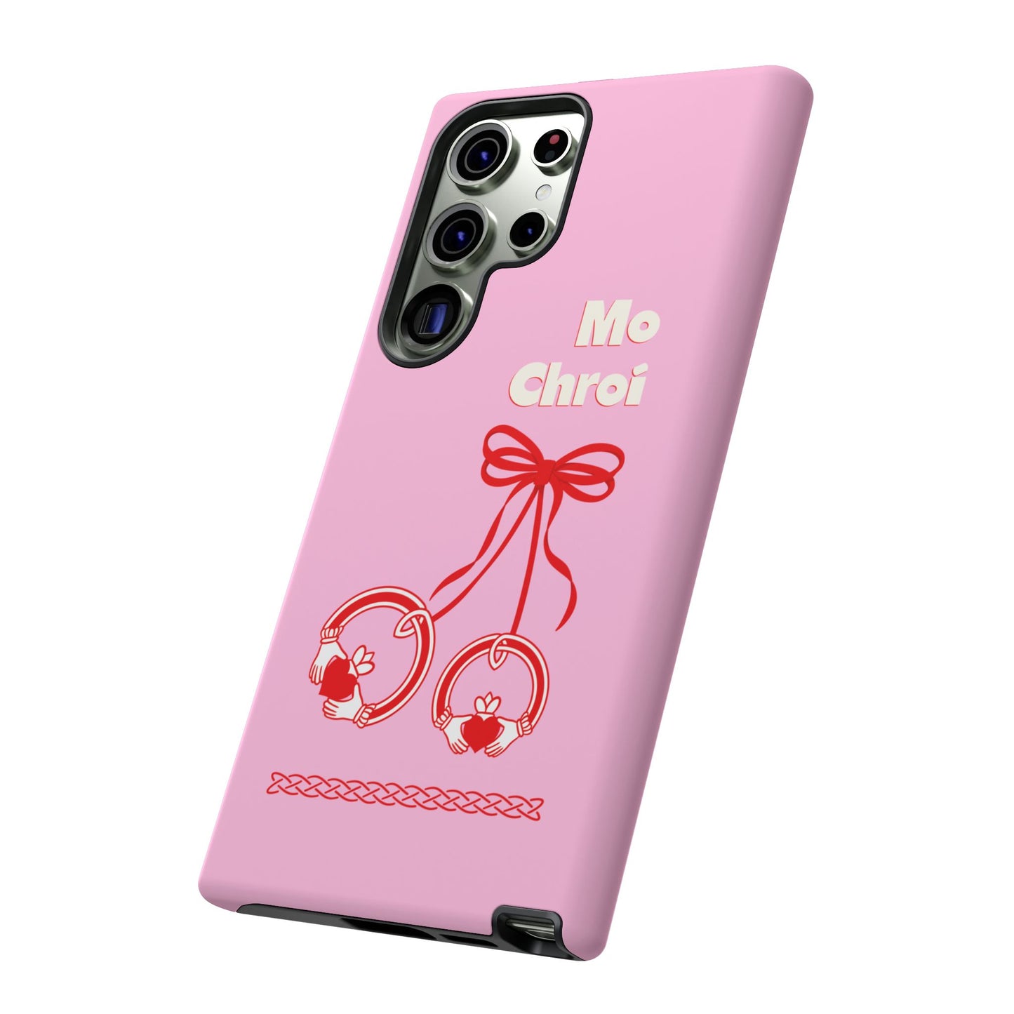 Mo Chroí Claddagh Ring Irish Tough Phone Case