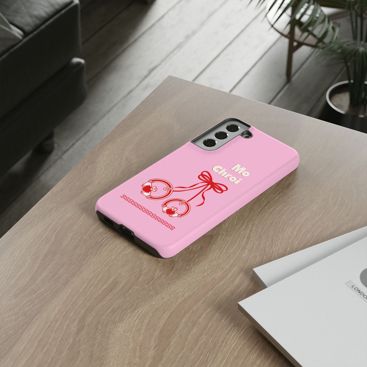 Mo Chroí Claddagh Ring Irish Tough Phone Case