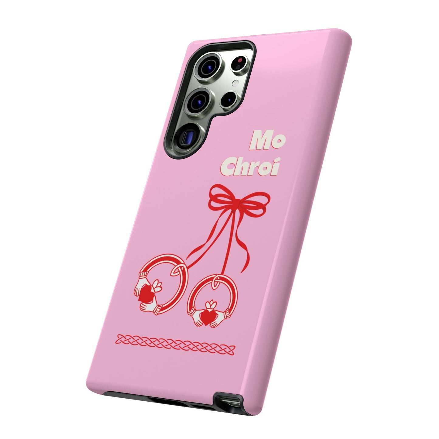 Mo Chroí Claddagh Ring Irish Tough Phone Case