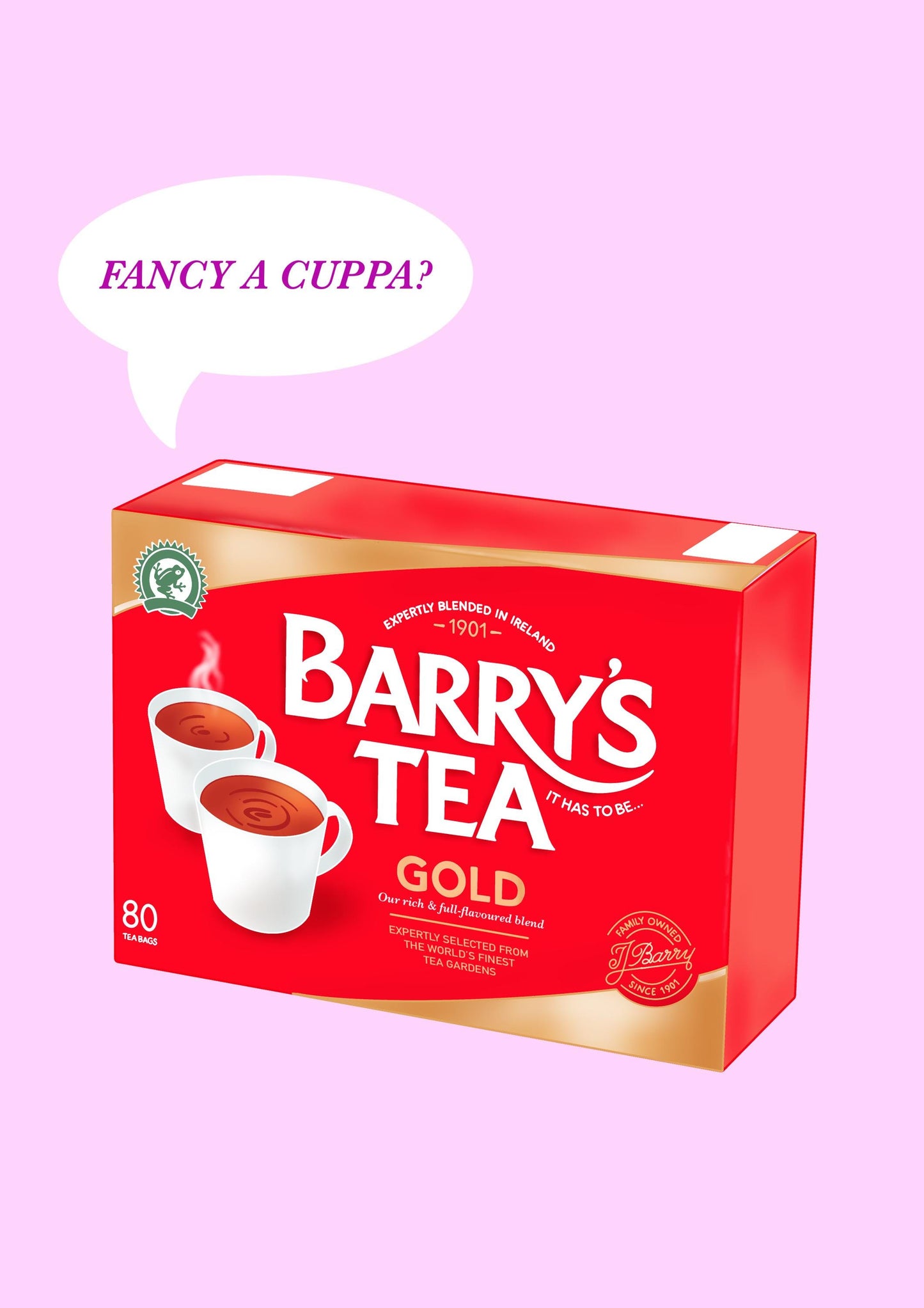 Barrys Tea Print | Irish Cuppa Prints