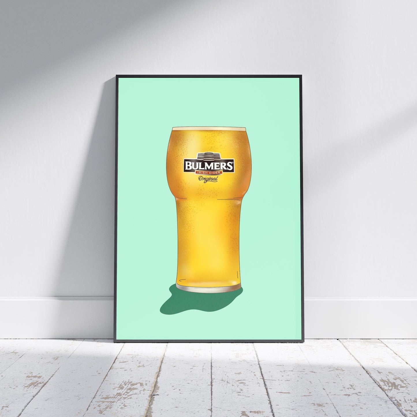Bulmers Irish Cider Print: Pub Wall Art