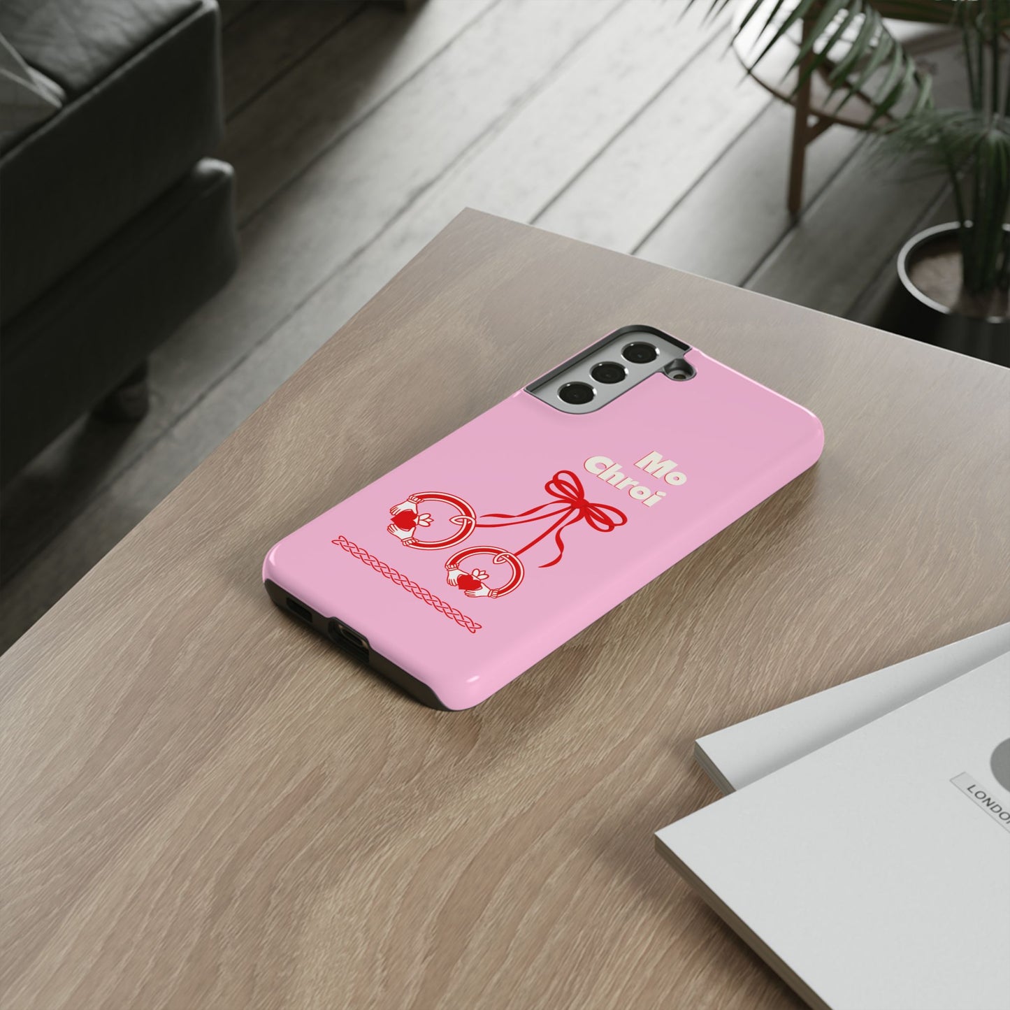 Mo Chroí Claddagh Ring Irish Tough Phone Case