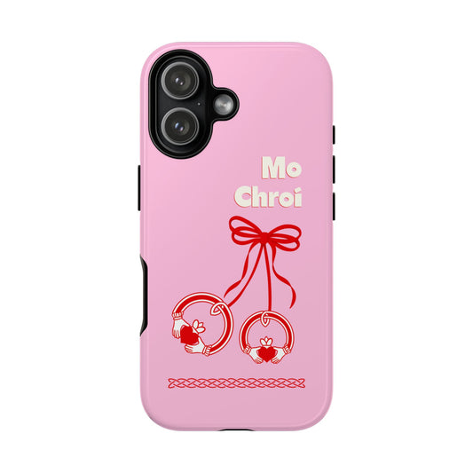 Mo Chroí Claddagh Ring Irish Tough Phone Case
