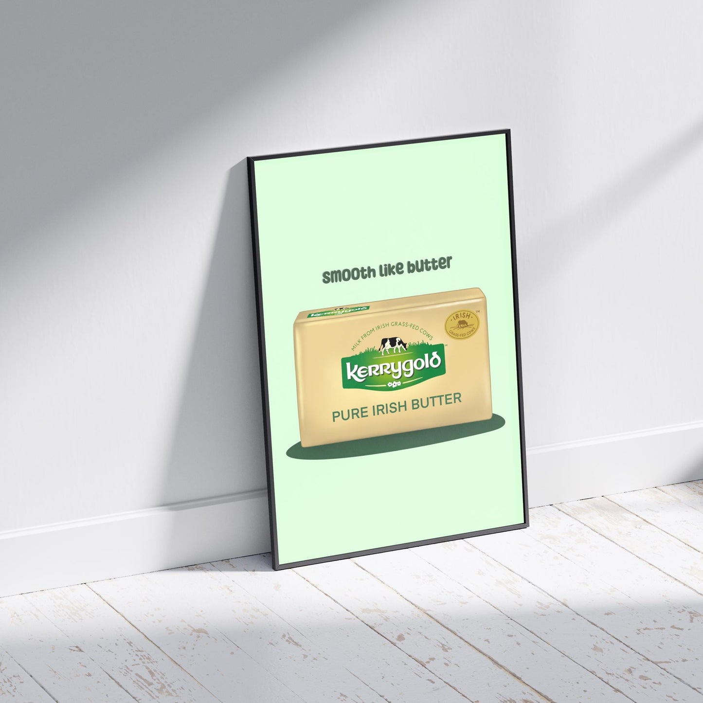 Kerrygold Butter Print: Irish Kitchen Wall Art