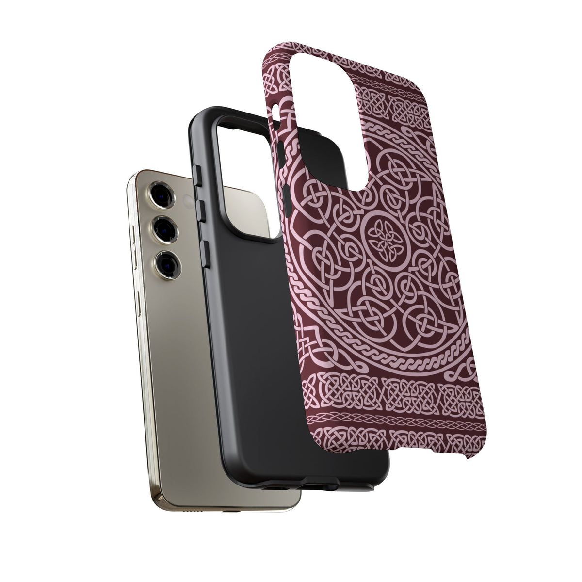 Celtic Knot Burgundy