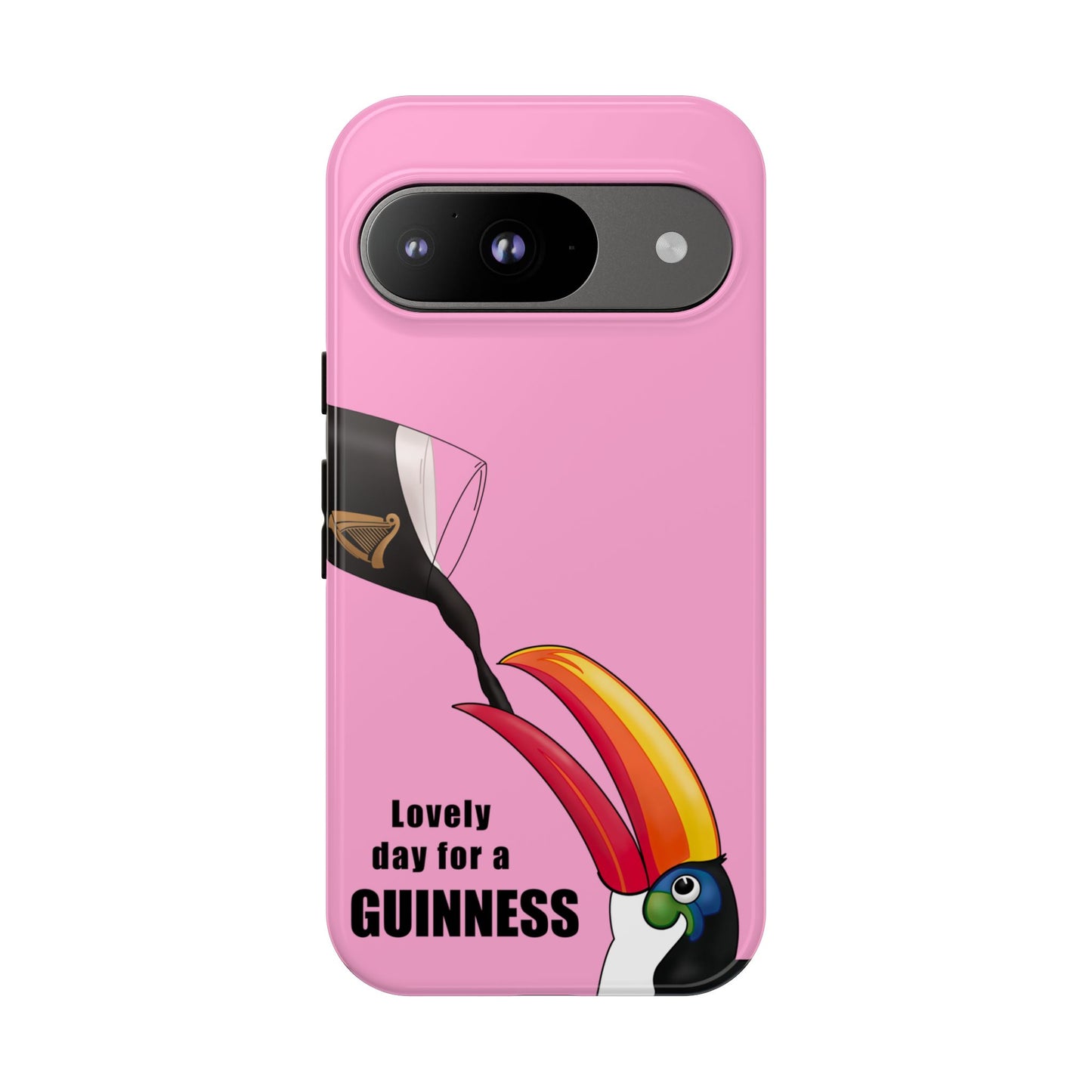 Pink Guinness Toucan Tough Irish Phone Case