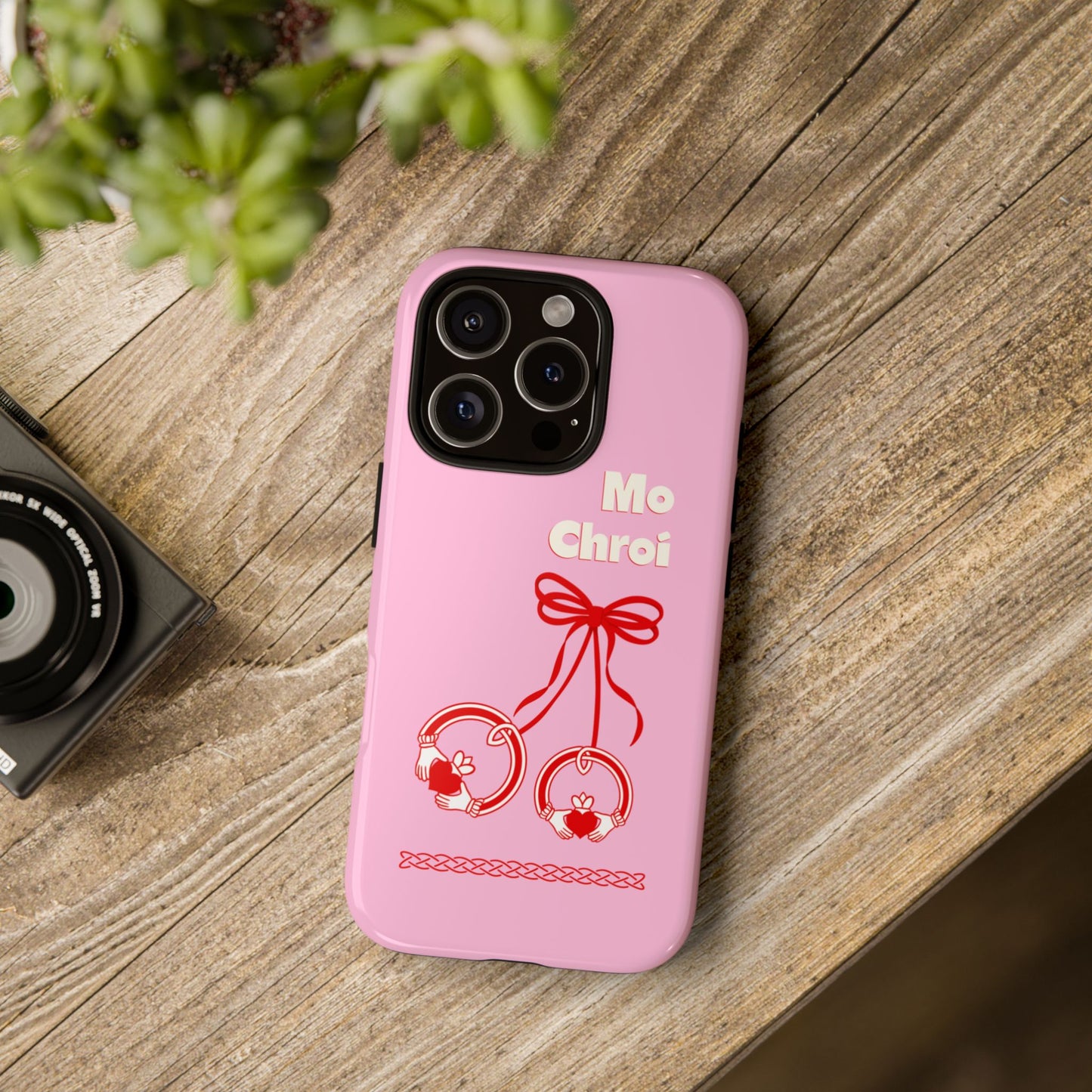 Mo Chroí Claddagh Ring Irish Tough Phone Case