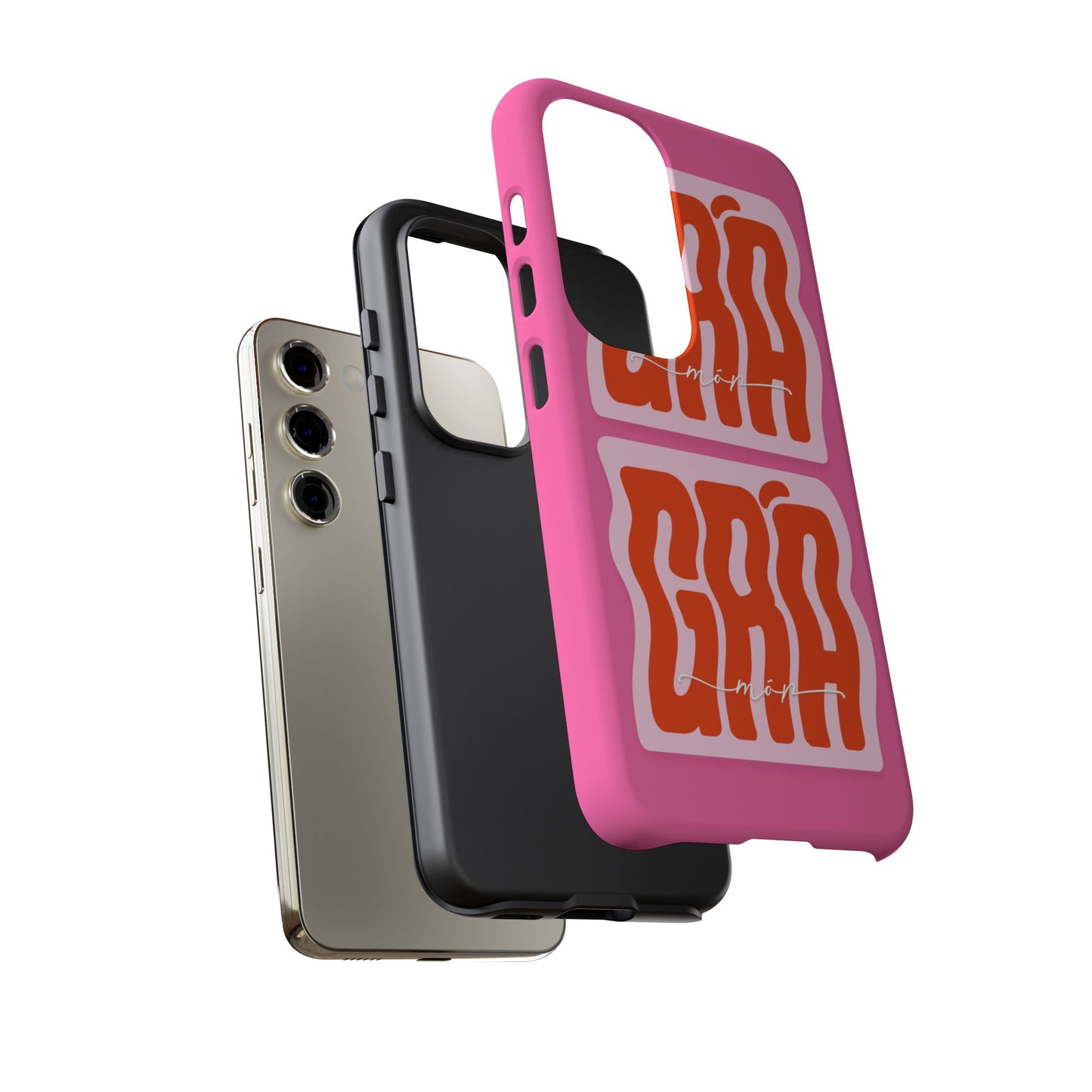 Colourful Wavy Grá Mór Tough Irish Phone Case