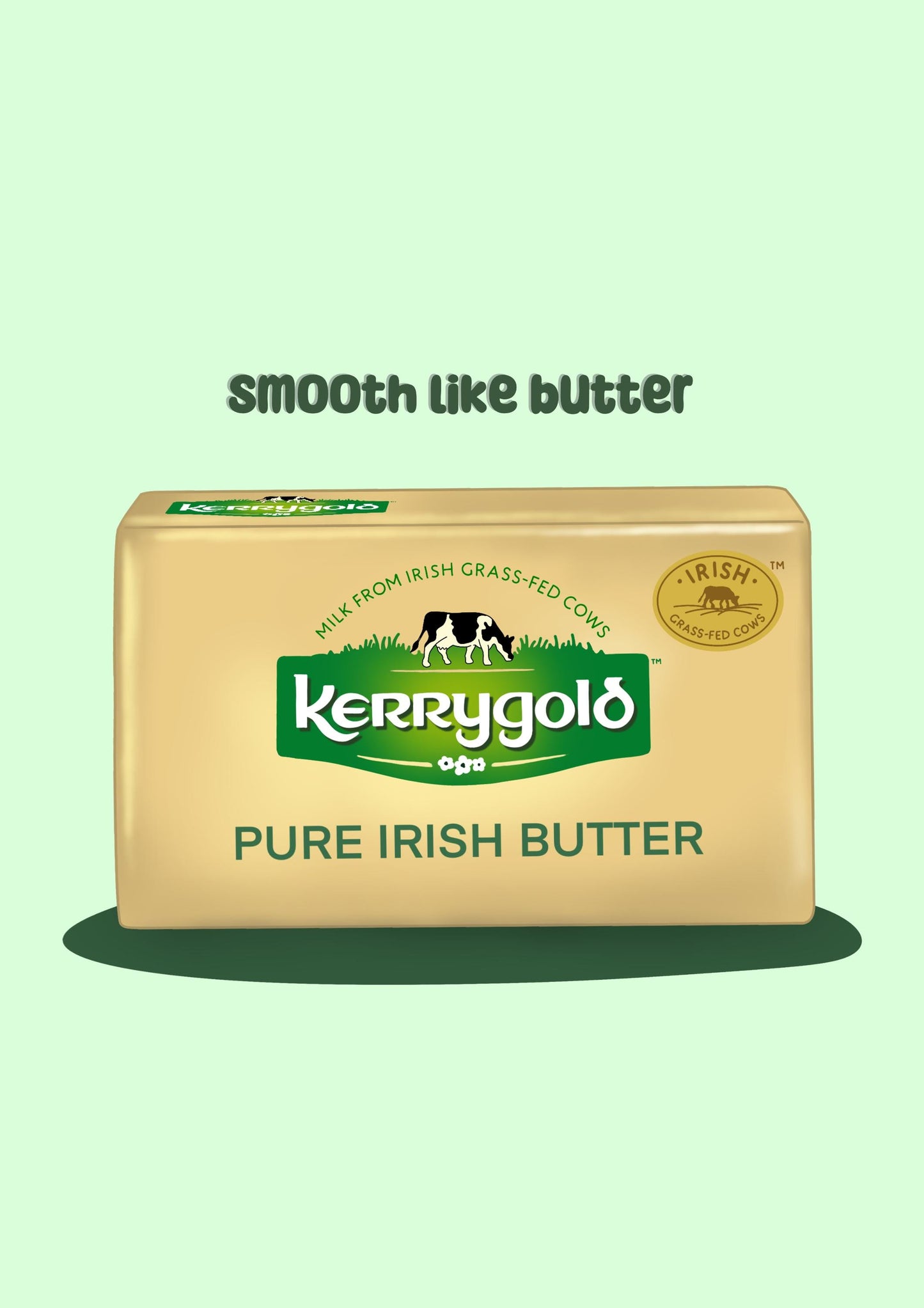 Kerrygold Butter Print: Irish Kitchen Wall Art