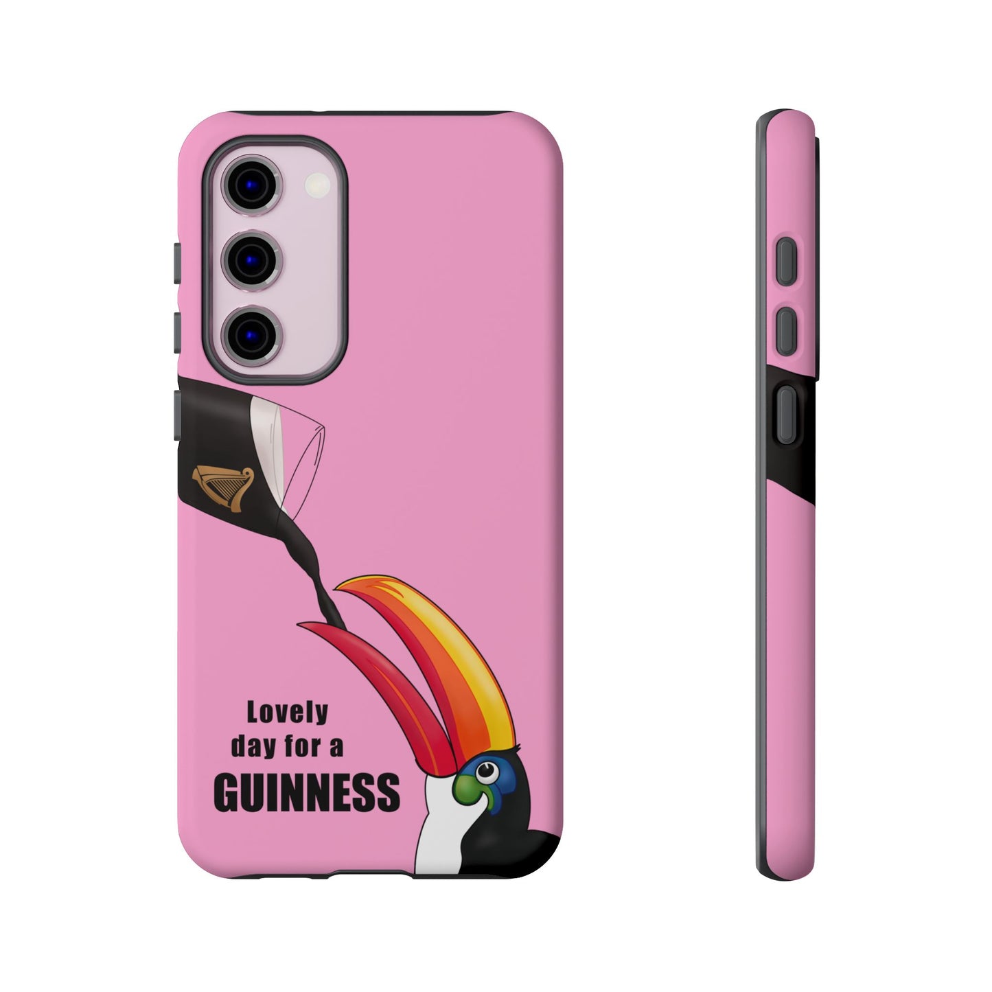 Pink Guinness Toucan Tough Irish Phone Case