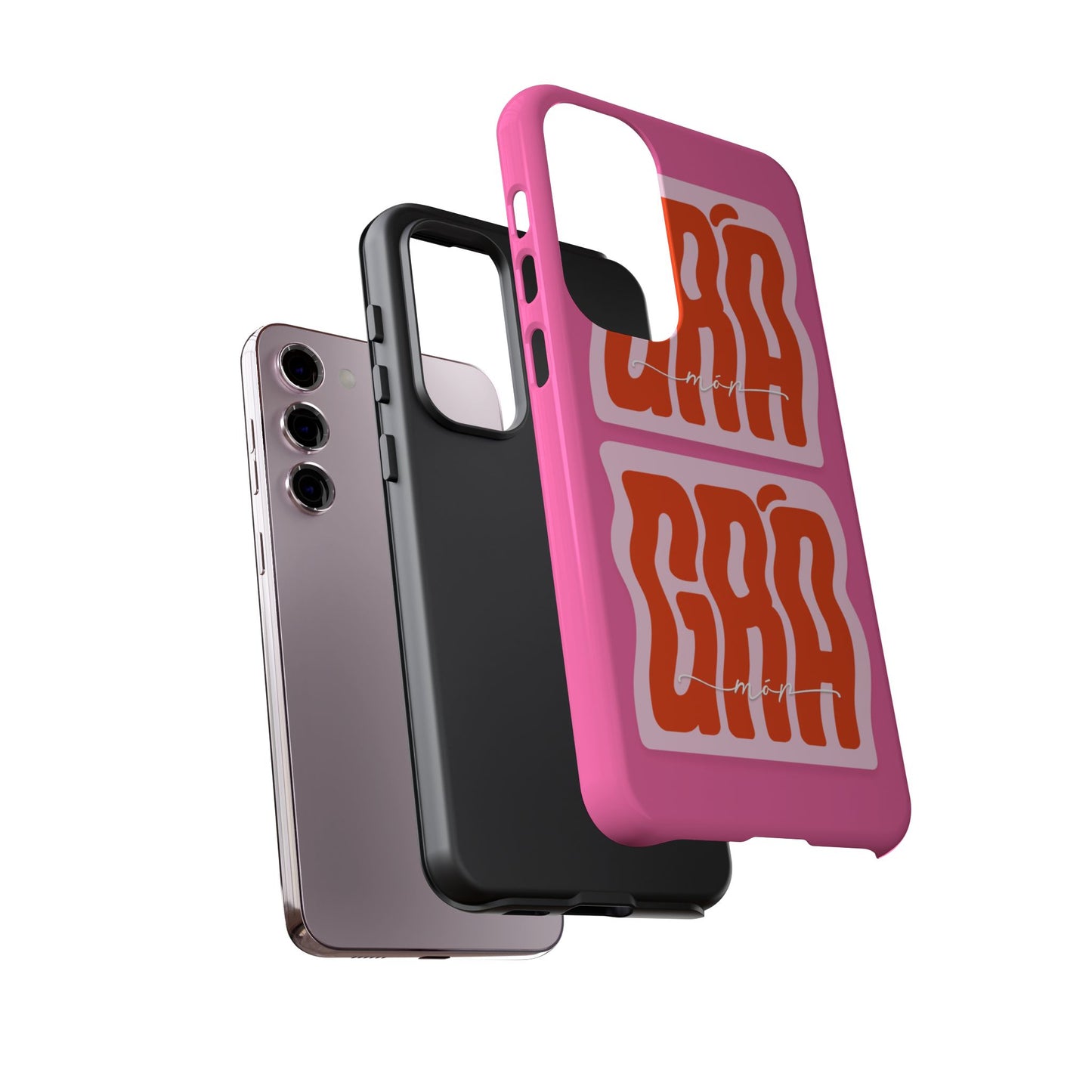 Colourful Wavy Grá Mór Tough Irish Phone Case