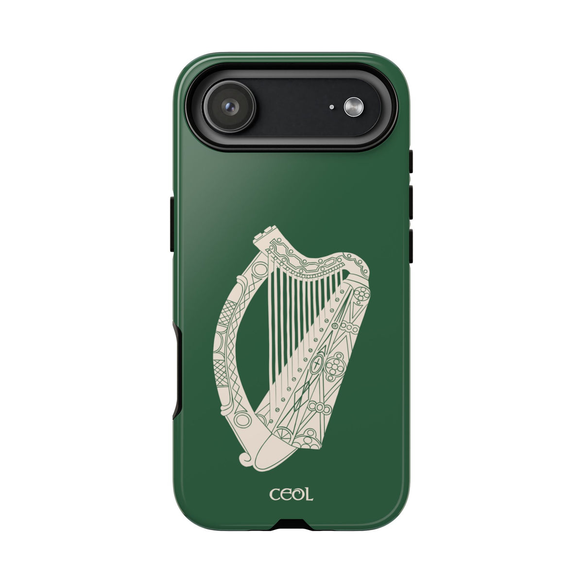 Celtic Harp Green