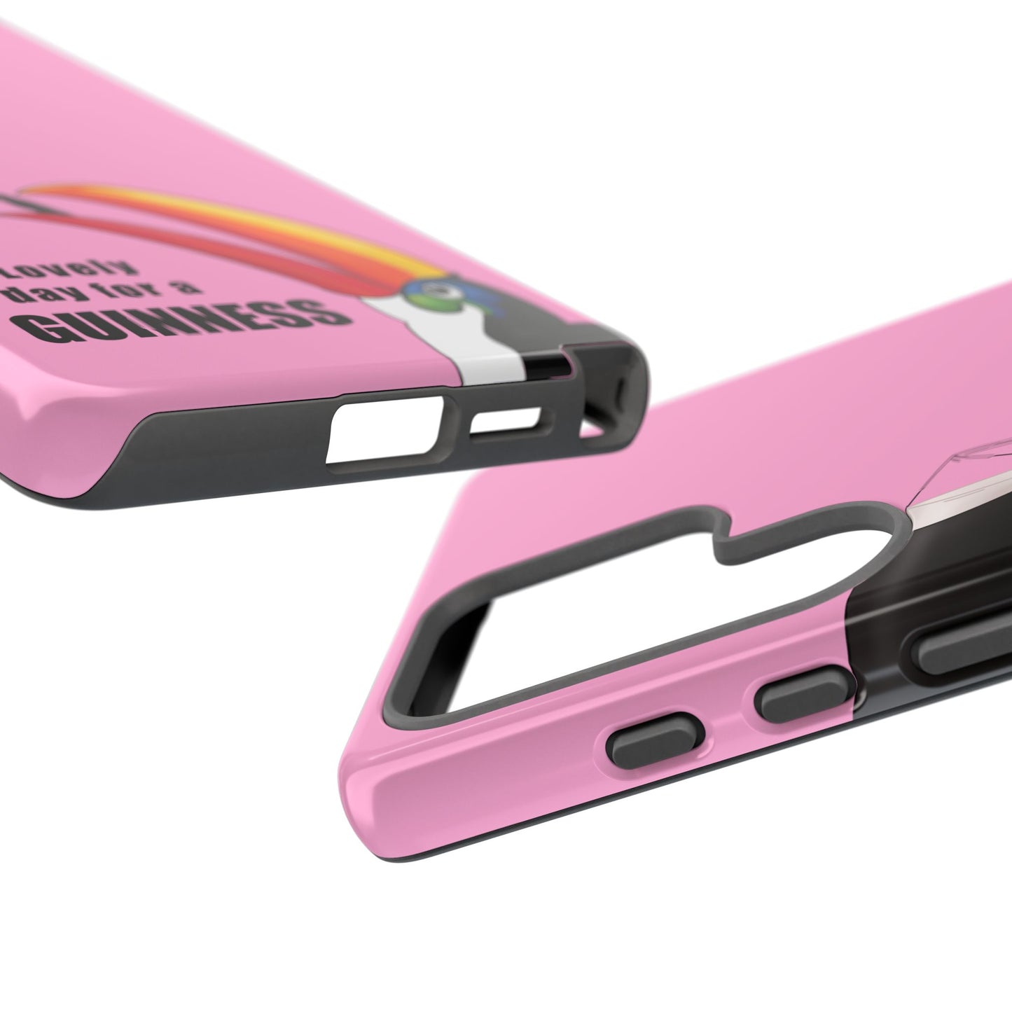 Pink Guinness Toucan Tough Irish Phone Case