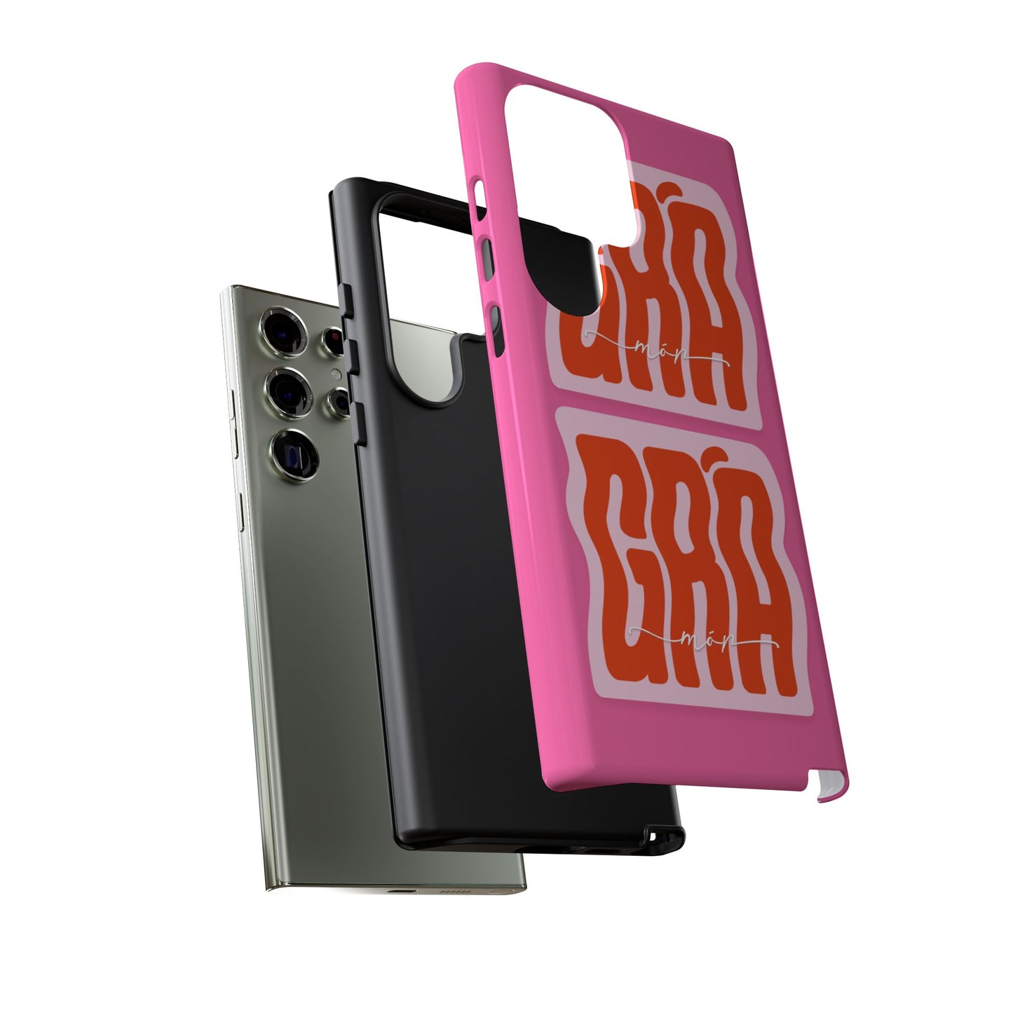 Colourful Wavy Grá Mór Tough Irish Phone Case