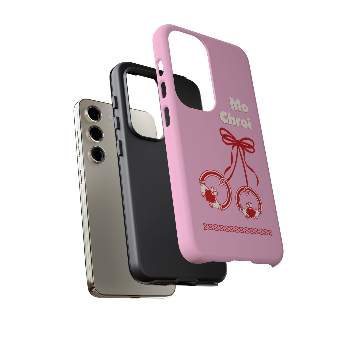 Mo Chroí Claddagh Ring Irish Tough Phone Case
