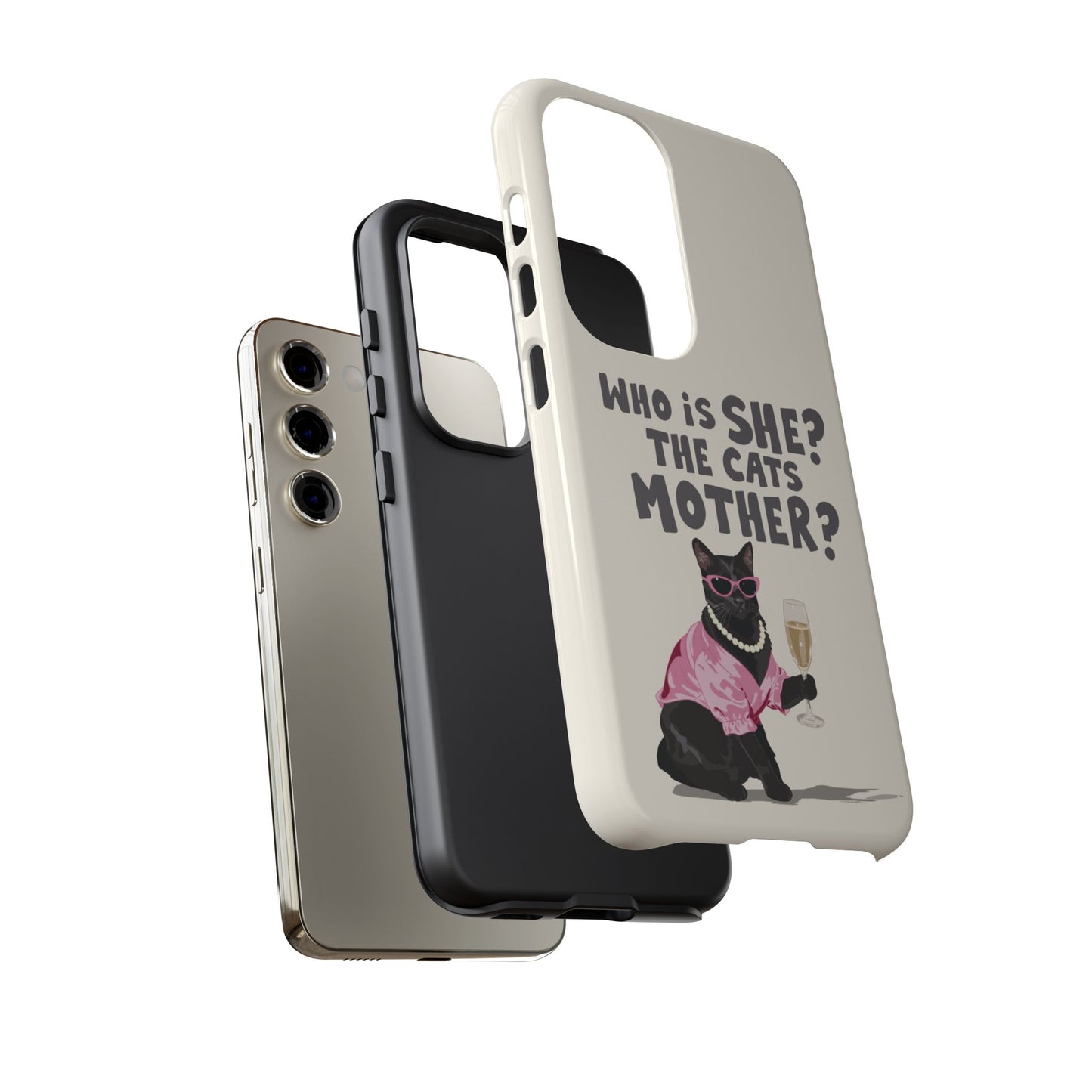 Who is She? The Cats Mother? Funny Irish Mammy Phone Case