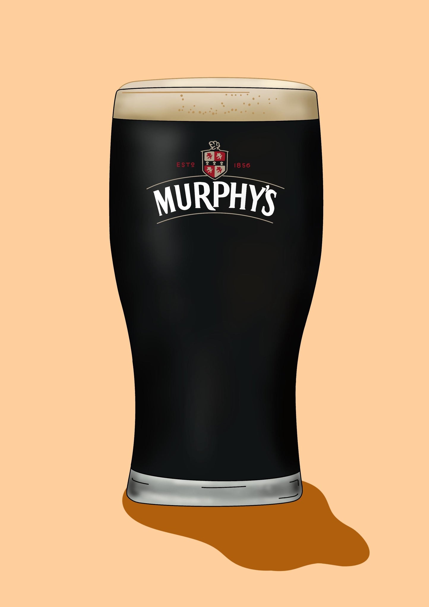Murphys Irish Stout Print: Pub Wall Art