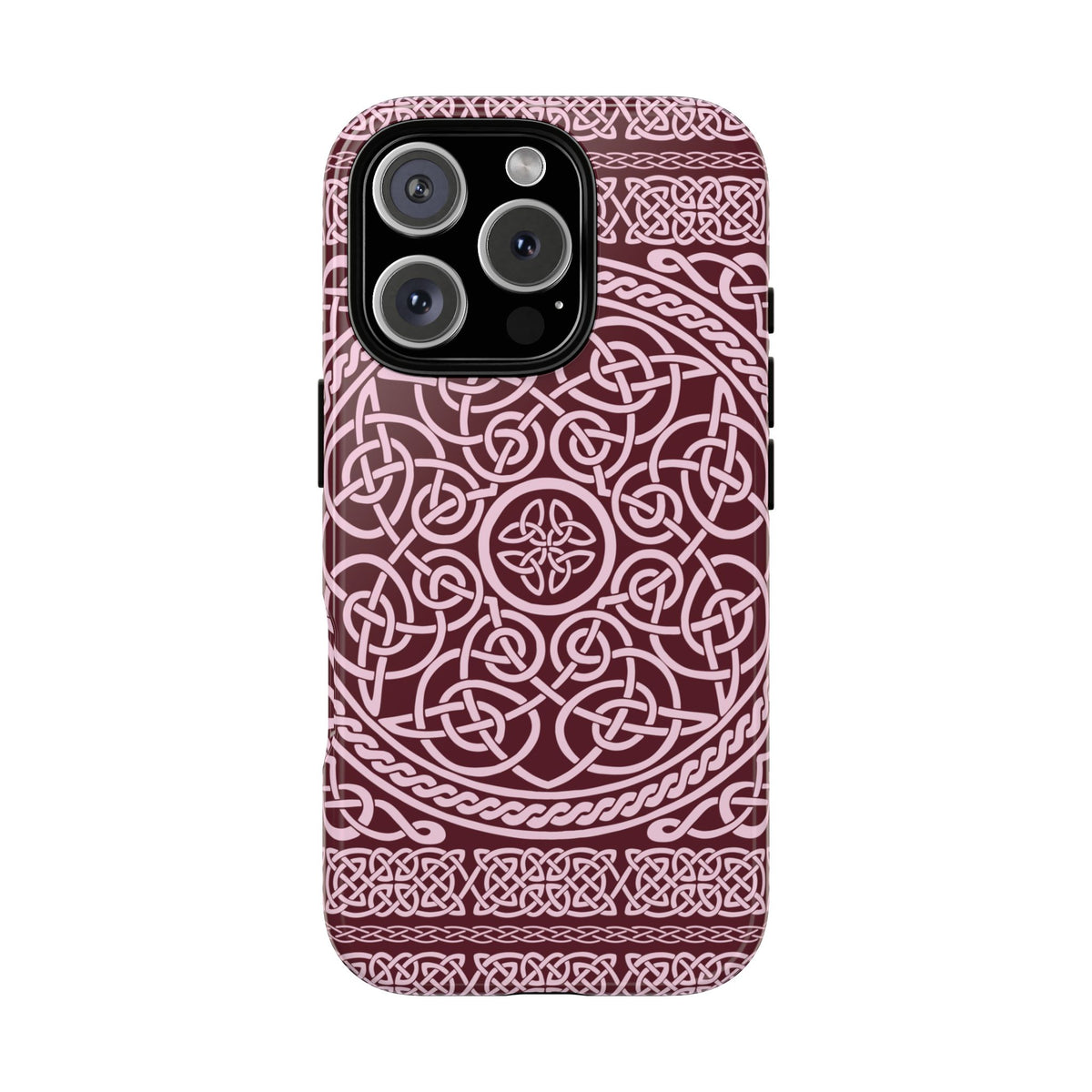 Celtic Knot Burgundy