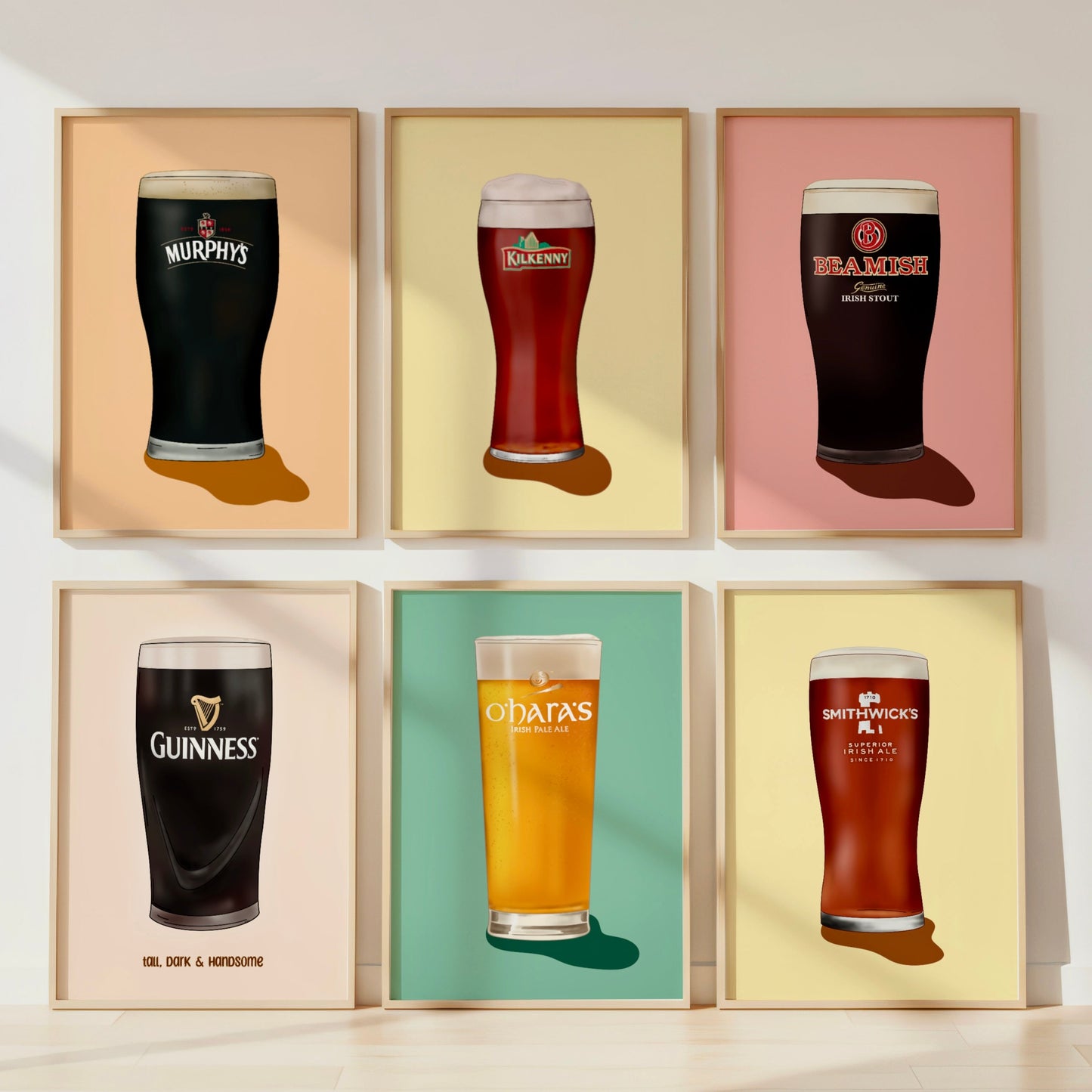 O'Hara Irish Pale Ale Pint Print - Irish Pub Print