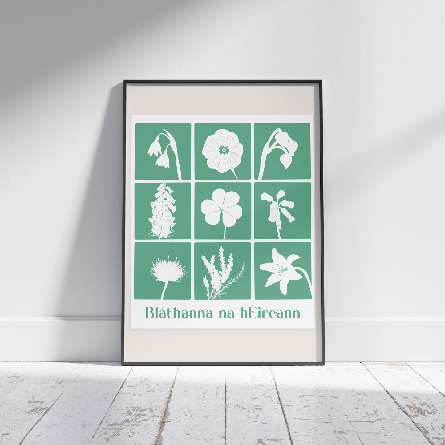 Flowers of Ireland - Bláthanna na hEireann Irish Print