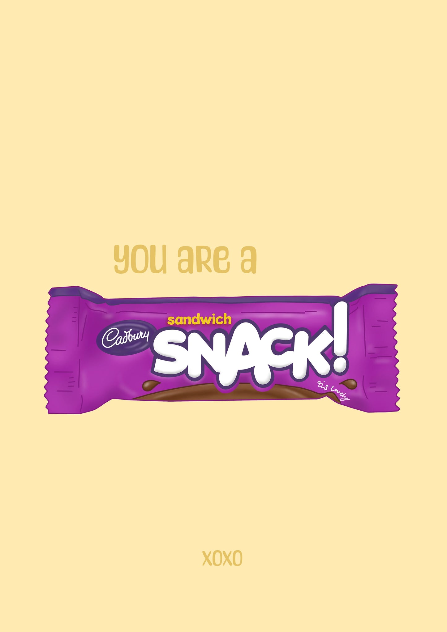 Cadbury Purple Snack Bar | Irish Print