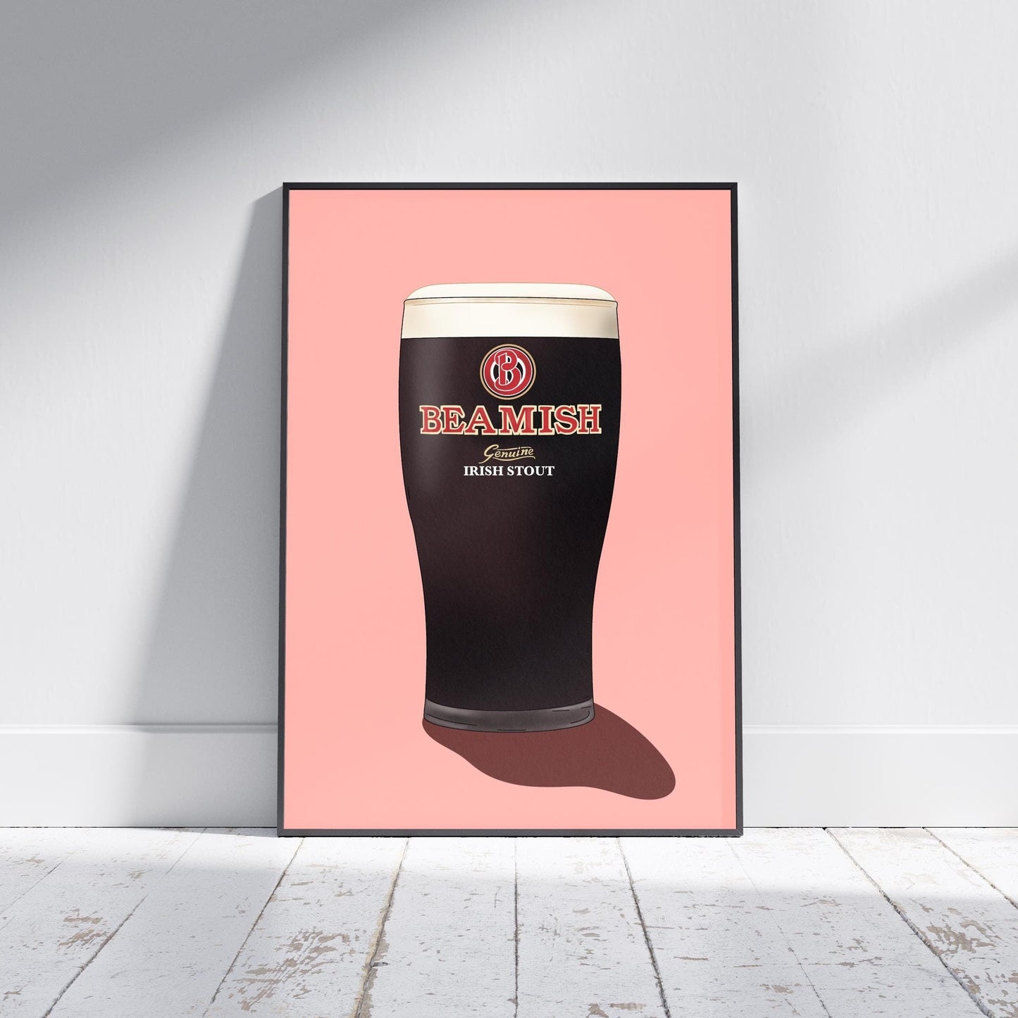 Beamish Pint available in multiple colours | Irish Stout | Irish Print