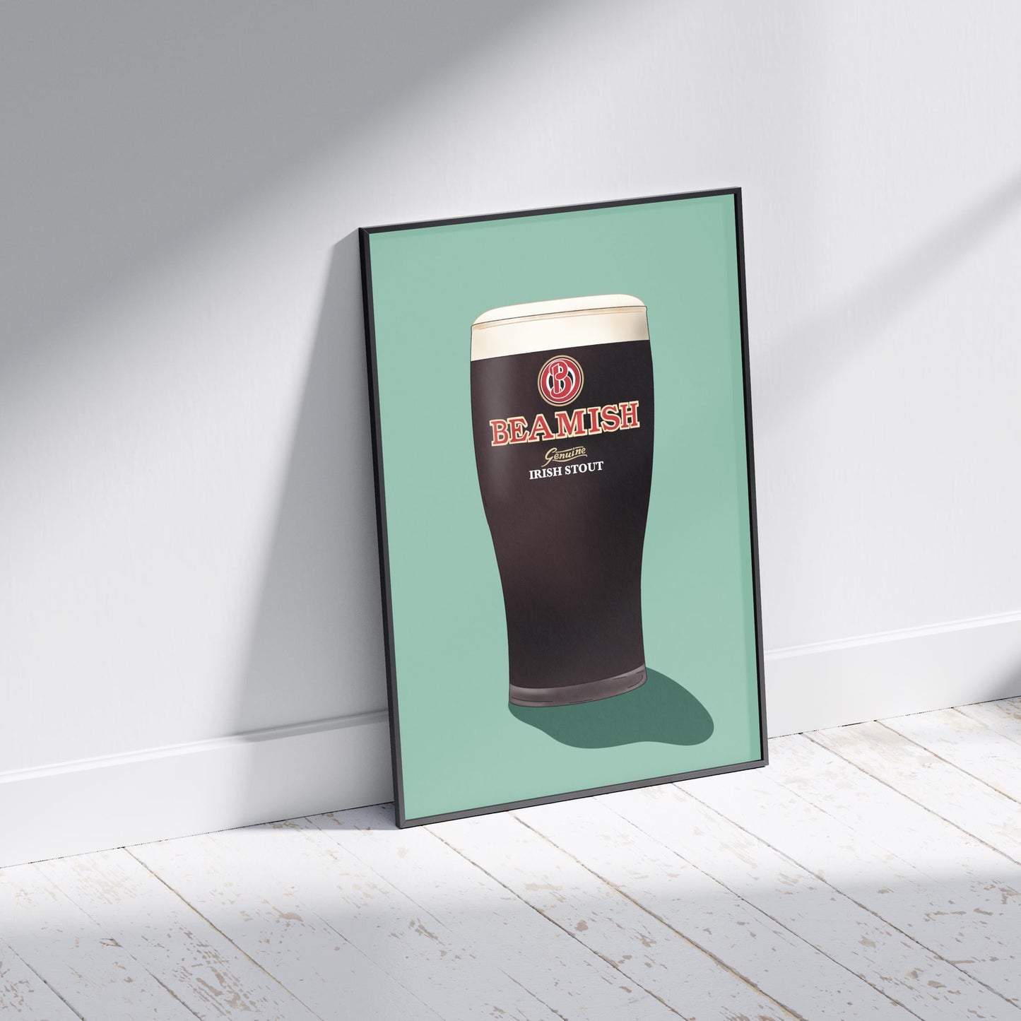 Beamish Pint available in multiple colours | Irish Stout | Irish Print
