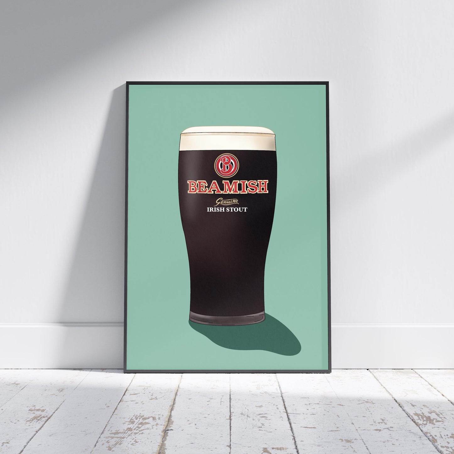 Beamish Pint available in multiple colours | Irish Stout | Irish Print
